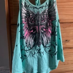 ransom cross tank top